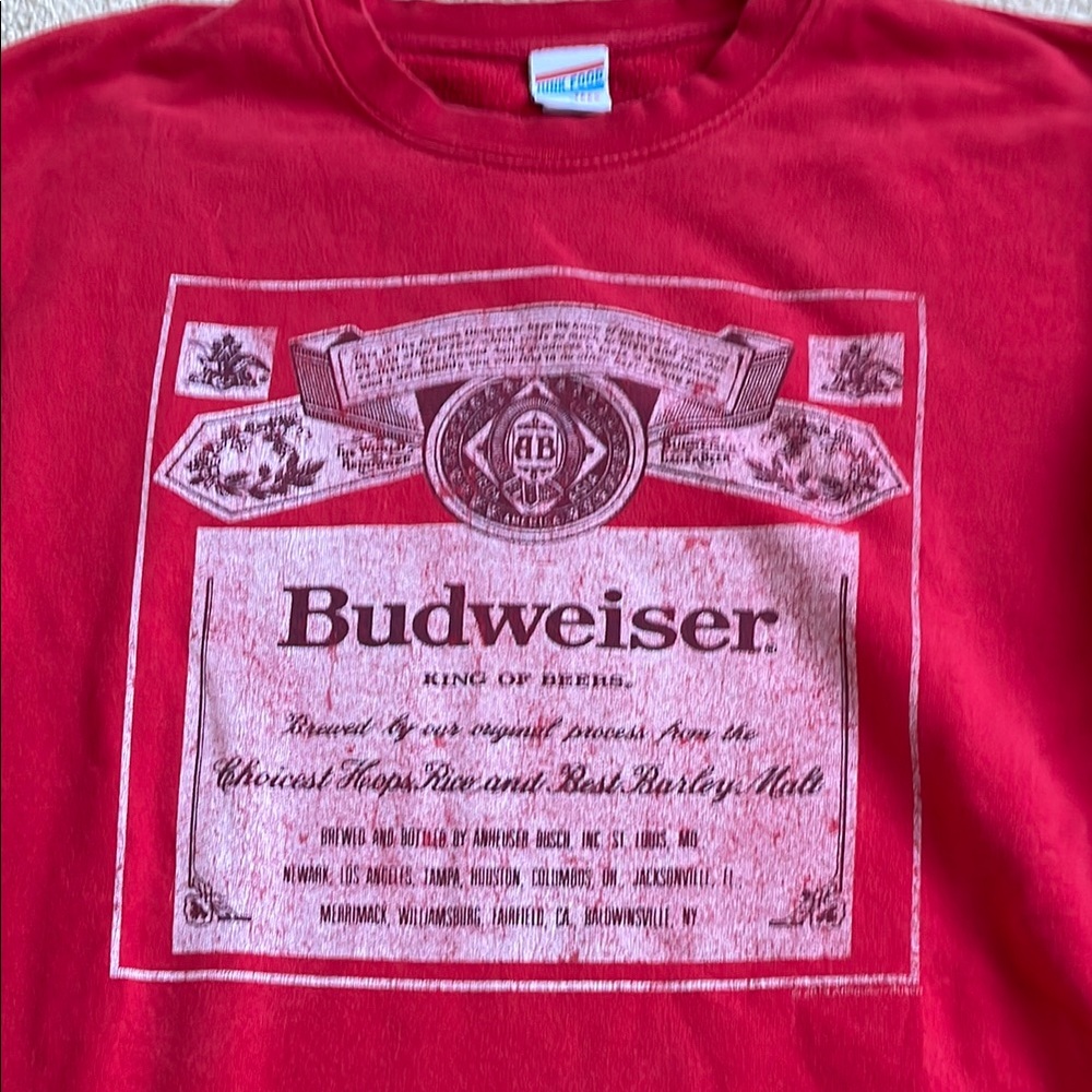 Budweiser Red Graphic sweatshirt